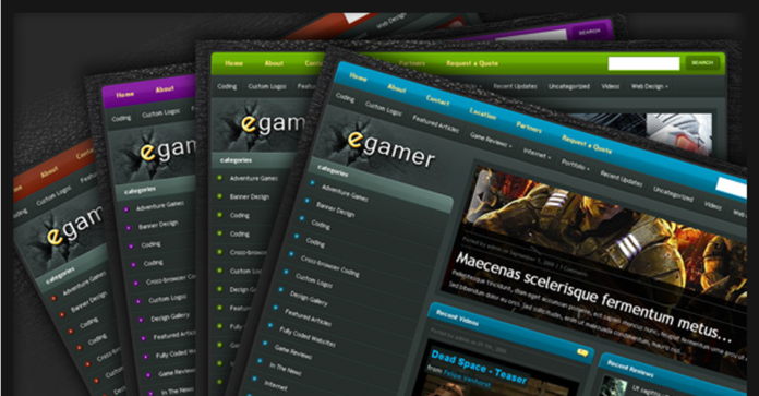 Tema Wordpress eGamer - Elegante Templates