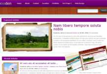 Tema WordPress Wooden – Elegante Templates