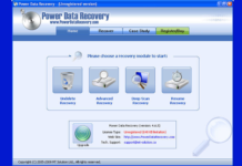 Recupação Arquivos – Power Data Recovery